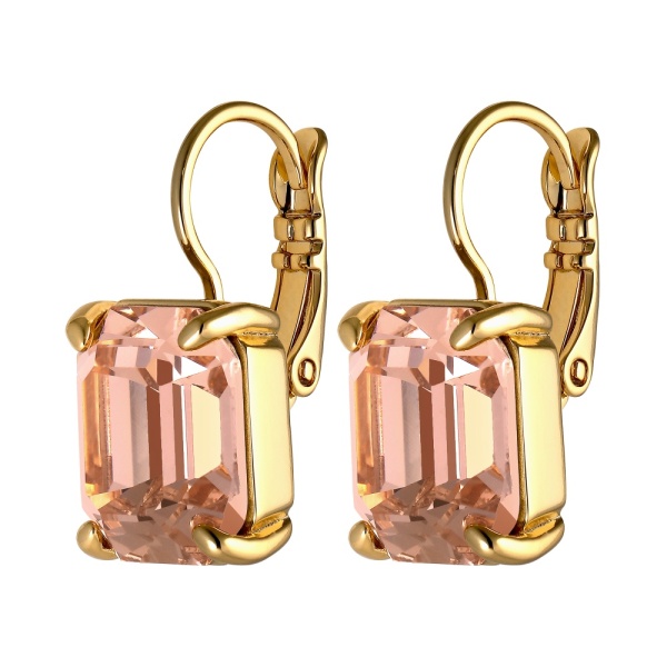 Dyrberg Kern Segin Gold Earrings - Peach